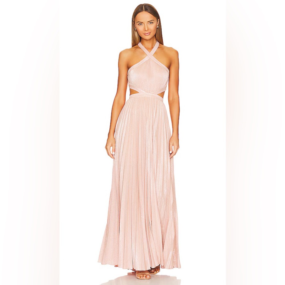 BCBG Metallic Evening Gown